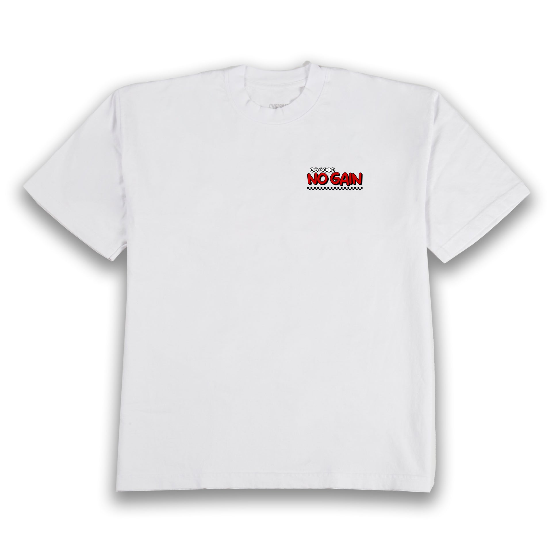 ミュージシャン NO PAIN NO GAIN Trim SS Tee NPNG S2000CR Tee in White *PRE-ORDER* – #CHOIGANG